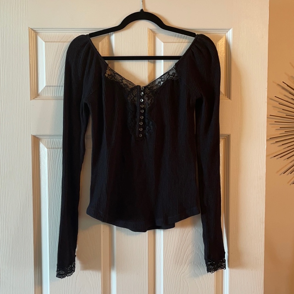 Free People Long Sleeve Top